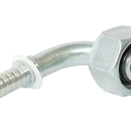 Фото №0 801109_DKO-10S90-6 - Штуцер угловой 90* с гайкой, тип DKO-10S90 (М18х1,5) по DIN2353 для рукава DN6, 450бар