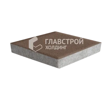 фото Блок Ромб (коричневый №655) 300х300х100 мм (вес 14 кг)