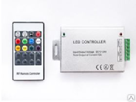 фото Контроллер для светодиодной ленты RGB, радиосигнал 144Вт