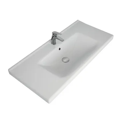 Фото №0 Раковина керамическая Гармония-100