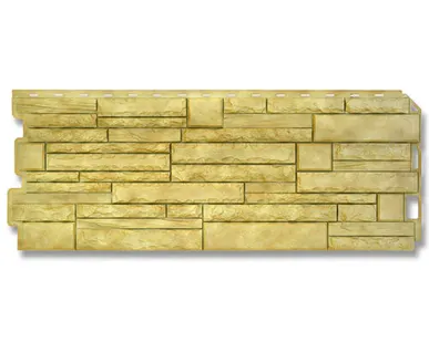 фото Фасадная панель (АП) "СКАЛИСТЫЙ КАМЕНЬ" Кавказ 1160*450 мм (раб.размер 1040*425)