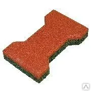 фото Брусчатка резиновая EcoStep "Катушка", 40 мм