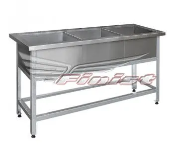 фото Ванна моечная ВМЛ-3 (1900х700х860)