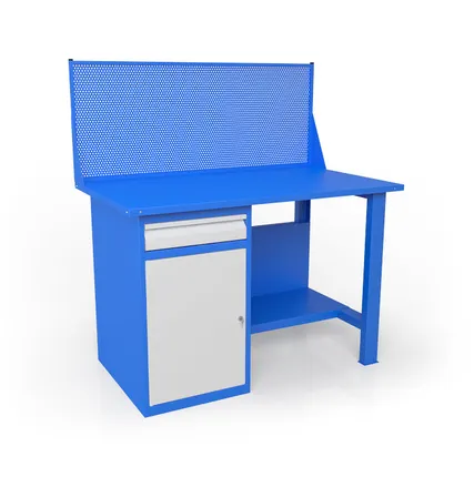 Фото №0 Верстак слесарный с защитным экраном ВСТ-Н 12/20-ПС650-Э4