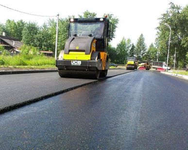 фото Аренда асфальтоукладчика для ремонта дорог
