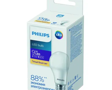 фото Лампа светодиодная Ecohome LED Bulb 9W E27 3000К 1PF Philips 929002299267