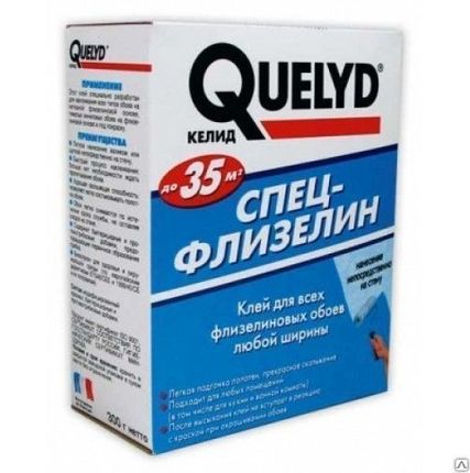 Фото №0 QUELYD Клей обойный Спец-ФЛИЗЕЛИН 0,3 кг