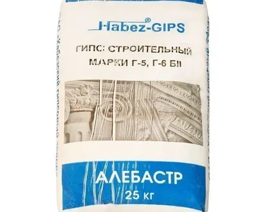 фото Гипс строительный ЕС 25кг