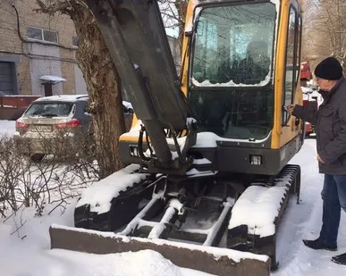 фото Мини-экскаватор Volvo EC55В