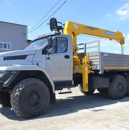 Фото №0 УРАЛ NEXT 4320 (Бортовой 5,85 м) c КМУ Soosan 736L2 Top (вер. управление)