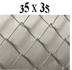 фото Сетка-рабица 35*35*1,6 (1,5*10) оц Б Рулон