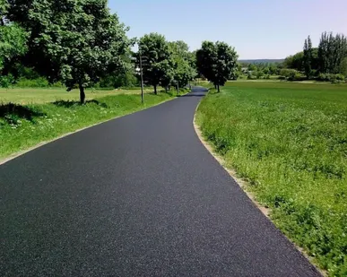 фото Асфальтирование дороги