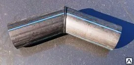 Фото №0 Отвод сварной (сегментный) ПНД 1-45 град ПЭ 100 / 80 SDR 26 Ду 110 мм