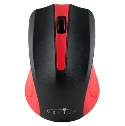 Фото №0 Мышь Oklick 485MW Black-Red USB
