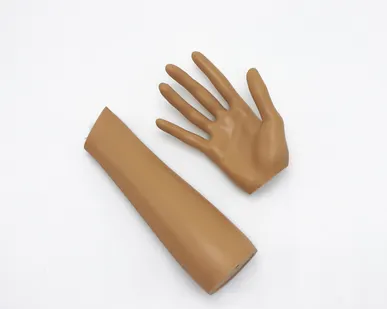 фото Манекен руки, длинный. Высота 370мм. Цвет телесный