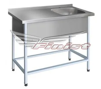 фото Ванна моечная со столом ВМЭсц-1 (1000х500х860)