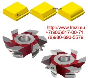 Фото №6 ДИ-14.25(27) Набор фрез для изготовления доски с профилем "Имитация бруса" в Москве