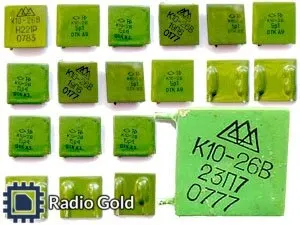 Фото №0 Конденсаторы К10-26Размер: средний- крупный