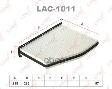 фото Фильтр Салона LYNXauto арт. LAC1011