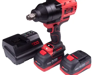 фото Гайковерт аккумуляторный ударный 3/4 quot;, 1900 Нм, 18 В, 4 предмета, кейс MIGHTY SEVEN DW-601A