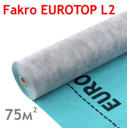 Фото №0 FAKRO гидроизоляционная мембрана EUROTOP L2 (75м2/рул.)