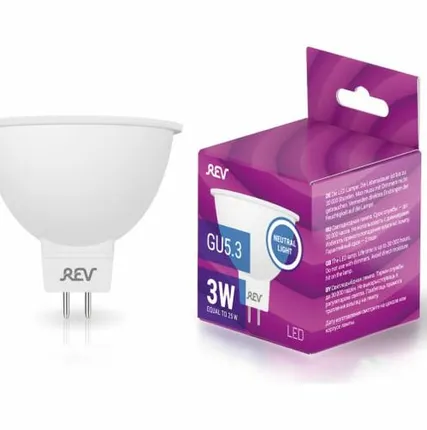 Фото №0 Лампа LED MR-16 10Вт, 220В, GU5.3, 2700К, 800Лм /ФАРЛАЙТ