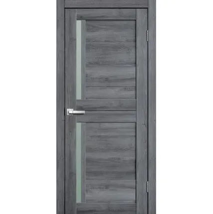 Фото №0 Дверь межкомнатная L22 (Lite Doors) стекло матовое, микрофлекс, Дуб стоунвуд 2000х800мм