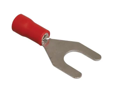 фото Наконечник НВИ 1.25-4 вилка 0.5-1.5мм (уп.100шт) ИЭК UNL10-D15-4-4