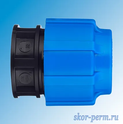 Фото №2 Заглушка цанговая ПЭ трубы 32