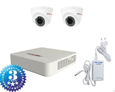 фото Комплект системы видеонаблюдения IP