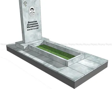 фото Памятник из мрамора под ключ. Спецпредложение 1-4