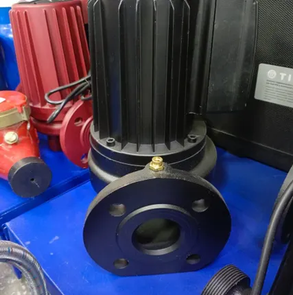 Фото №0 Насос промышленный циркуляционный 380В GRS 40/10F PUMPMAN, 300 л/мин, напор 10м, фланцевый