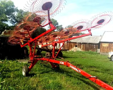 фото Грабли ворошилки колесно пальцевые HARVEST- SWR 13