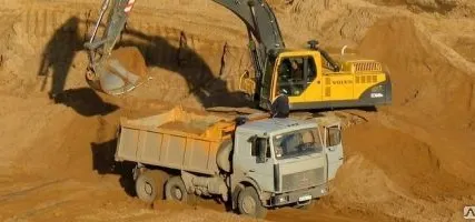 Фото №0 Песок с доставкой