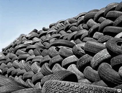 Фото №0 Утилизация использованных шин