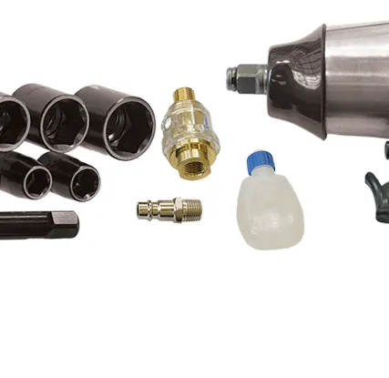 Фото №0 Пневмогайковерт PWS312 1/2" с набором в кейсе