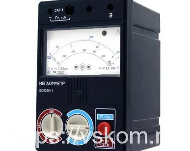 фото Мегаомметр ЭС0210/1