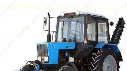 Фото №0 Аренда траншейного экскаватора (траншеекопателя) Копейский МЗ ЭТЦ-2086, Барнаул