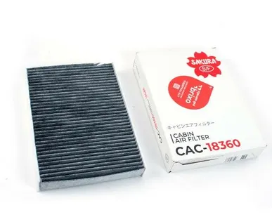 фото Фильтр салонный Nissan Qashqai 14- X-Trail 15- Sakura CAC18360 угольный