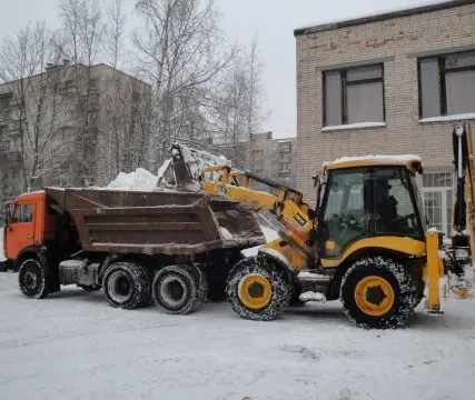 Фото №0 Вывоз снега