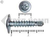 фото Саморез с прессшайбой сверло 4,2х19 Средняя фасовка (1000шт)