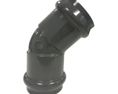 фото ПанорамаПайп Отвод 45 напорный двухраструбный ПВХ Д225