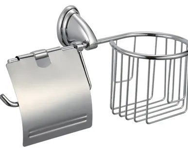 фото Держатель для т/бумаги и освежителя, КОД А1240" /АКЦИЯ/