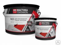 фото Мастика Фиксер №23 для битумной черепицы 12 л