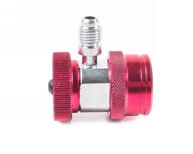 фото Licota Адаптор красный 1/4" для двухвентильного манометрического коллектора