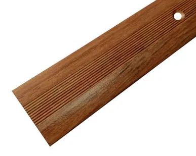 фото Стык универсальный 28х1800мм Дуб Медовый алюминиевый Русский профиль