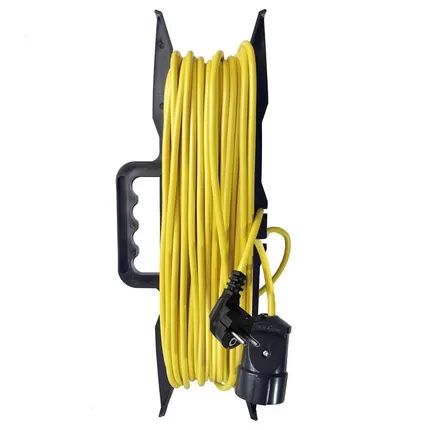 Фото №0 Удлинитель-шнур на рамке 1х10м с заземл. 10А IP20 2.2кВт Союз 481S-5301