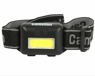 фото Фонарь Camelion LED535 черн.налобный 1Вт LED, 3 реж, 3*AAA, пласт.