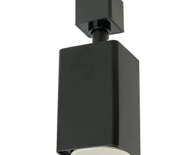 фото Светильник трековый Feron под лампу GU10 в стальном корпусе, AL144, черный