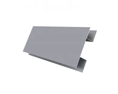 фото Планка H-образная 0,5 Satin с пленкой RAL 7004 сигнальный серый